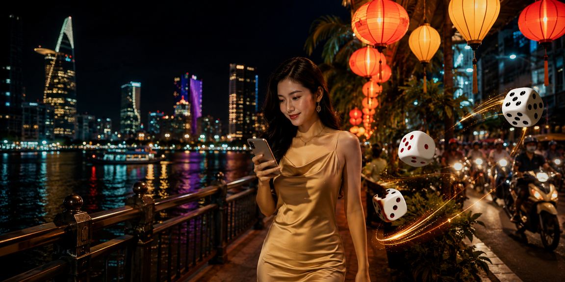 Khung cảnh sôi động tại chợ đêm Hồ Chí Minh với hoạt động tài xỉu