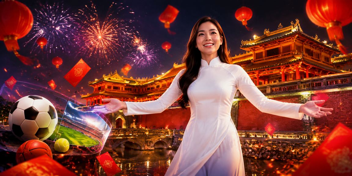 Người chơi cá cược thể thao tại Huế trong trang phục áo dài truyền thống