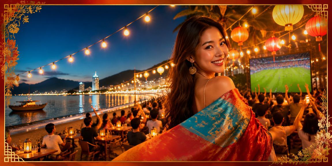 Giao diện cá cược thể thao tại chợ đêm Nha Trang